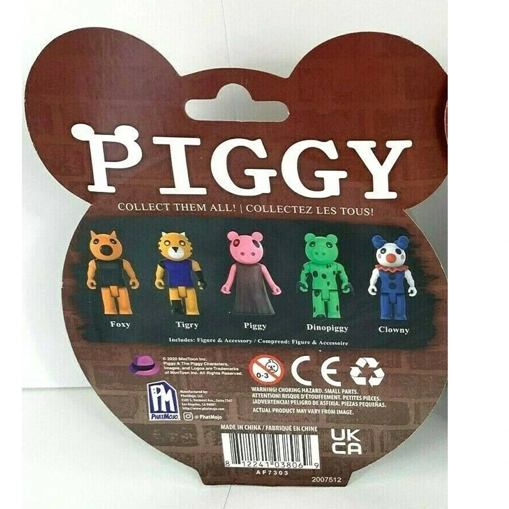 Piggy Tigry Action Figure 3.5In Serie 1 Includes DLC Items Age 6 and Up New